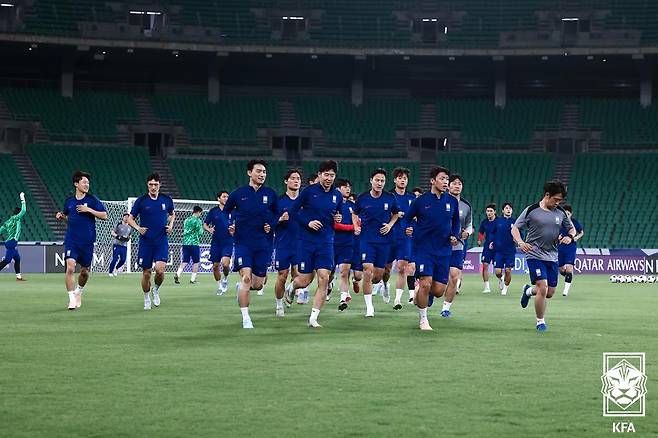 홍명보 결단, 손흥민 엔트리 완전히 빠졌다... 한국, 월드컵 예선 이라크전 선발 명단 공개