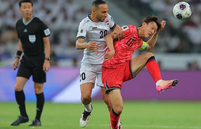 '새 역사 썼다' 한국, 아시아 최초 월드컵 11회 연속 본선 진출! 이라크에 2-0 승리 '김진규·오현규 연속골'