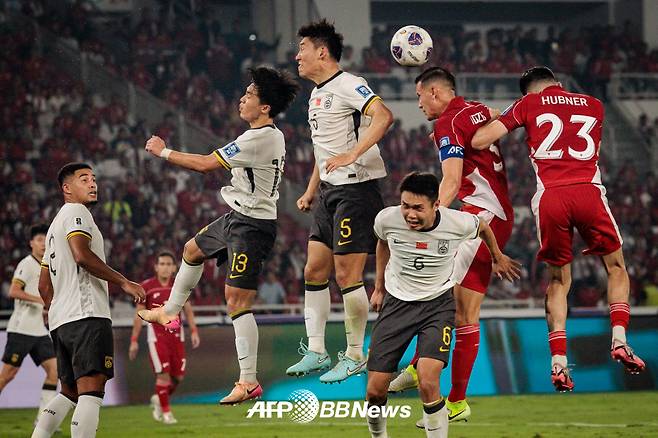 '대성통곡' 중국축구