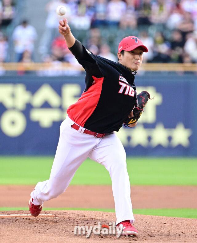 KIA에 네일·올러에 버금가는 특급 3선발 있다…0자책 해야 승리투수? 지독한 불운, 더욱 슬픈 5승7패