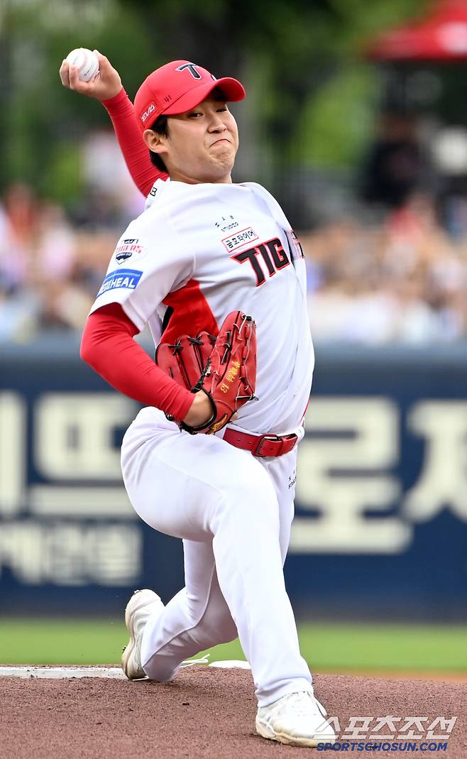 '기특하다 윤영철' 한화 꺾고 무려 351일 만의 승리…박찬호+위즈덤 홈런 합창[광주 리뷰]