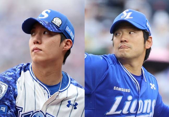'3위 도약' 삼성 초비상, 필승조 백정현 어깨 불편감→2군행... 원태인도 휴식차 빠졌다