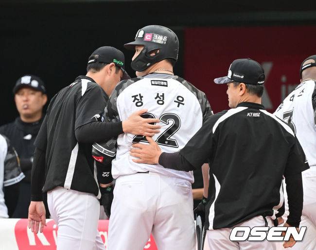 앤더슨에게 10K 당했는데…장성우 신경전 이후 3연속 적시타, KT 역전승 '3연승 행진' [수원 리뷰]