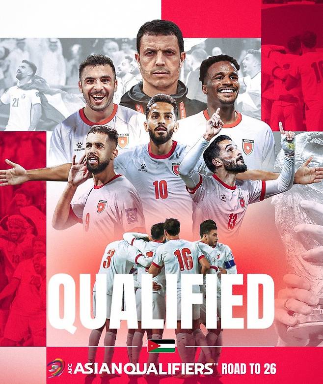 '한국 고마워! 사랑해!'…요르단 겹경사, 홍명보호 덕에 FIFA 상금 142억 초대박→'사상 최초' 월드컵 본선 기쁨 계속 누린다