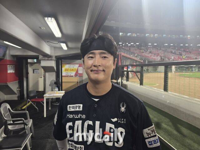 “한 손을 딱 놓으니까 중심에…” 한화 28세 외야수가 타격에 눈 떴나, 알고 보니 광주가 ‘약속의 땅’[MD광주]