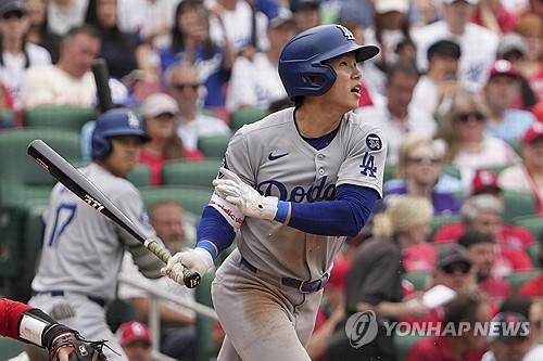김혜성, 日 좌완 상대 동점 2루타 작렬… '플래툰 무언의 항의'