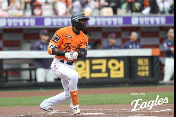 '퇴출 1호 위기' 아니었나→'1할 외인' 플로리얼의 대반전, 박건우·박해민 제치고 나눔 올스타 외야수 득표 1위 등극