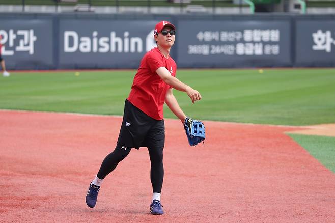 프로야구 SSG 이숭용 감독, 이적생 김성욱에게