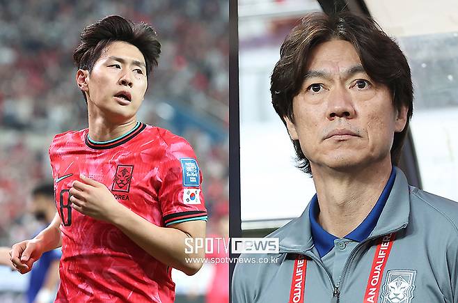 전광판에 홍명보 감독 뜨자 4만 관중 야유…이강인은 팬들에게 '진심 호소'