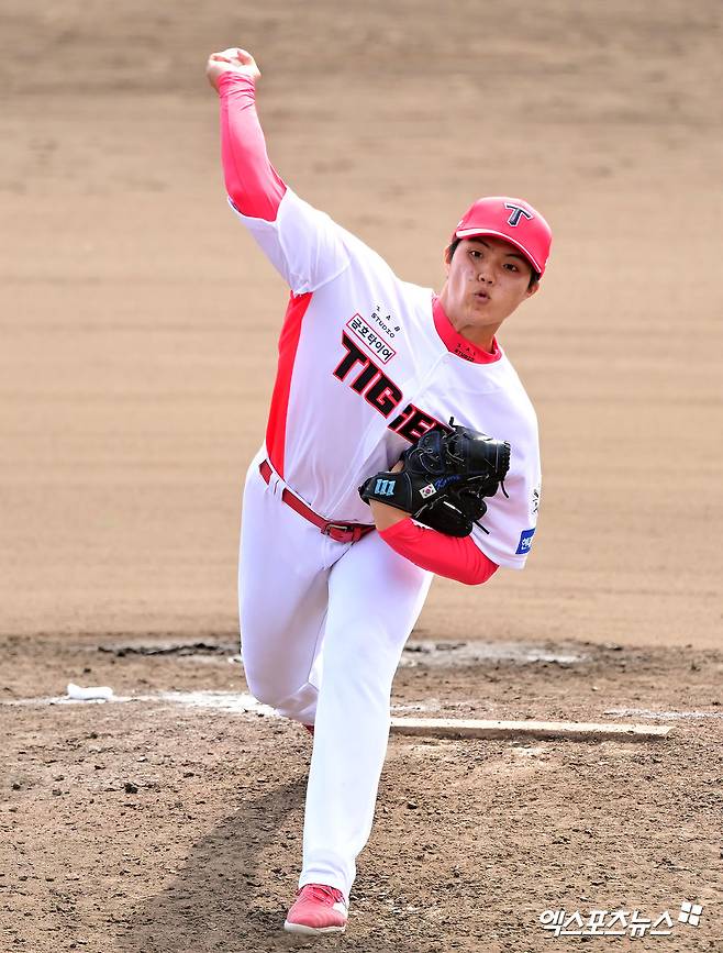 2군서 ERA 11.42+볼넷 20개…그런데 꽃감독 왜 불렀나? 1R 신인, 이걸 보고 1군 호출했다 [광주 현장]