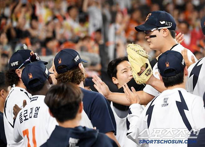 와 동점 되는줄.. 한달전 복수 제대로! 한화, 두산전 싹쓸이! 김서현 쫄깃 세이브+노시환 동점포까지