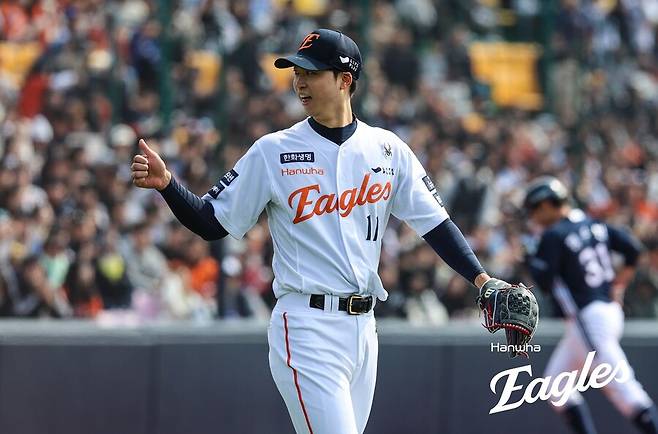 '한화 33년 만에 40승 선착' 김서현 만루서 154km 위기탈출…이원석 결승타 포효 [대전 게임노트]