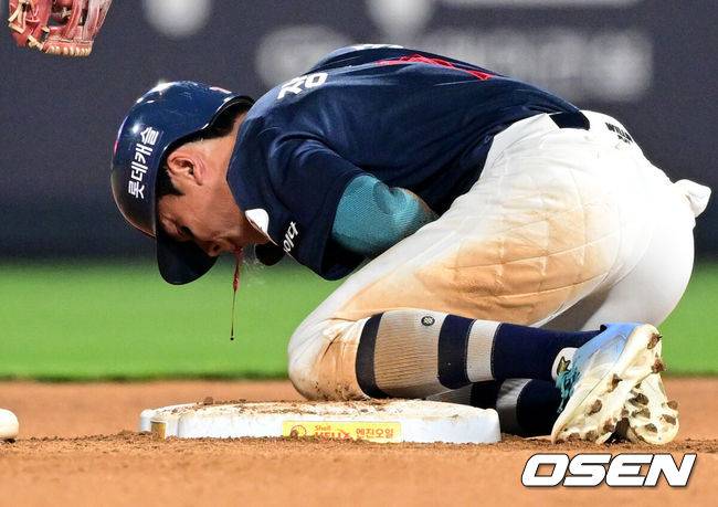 롯데 10라운드 성공신화, 피 토했던 투혼…이제 막 꽃 피려는데, 부상 정도 어떻게 될까
