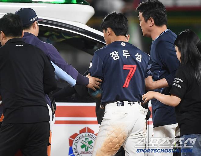 '93순위의 기적' 장두성, 폐 출혈 → 전반기 아웃 유력?…마황도 없는 롯데 중원 '구멍' 뚫렸다 [SC포커스]
