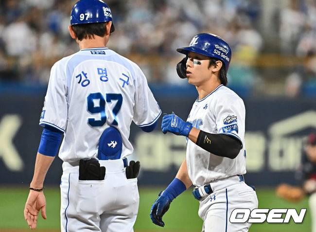 삼성 완전체 타선 구축 임박...'타율 1위' 드디어 실전 모드...