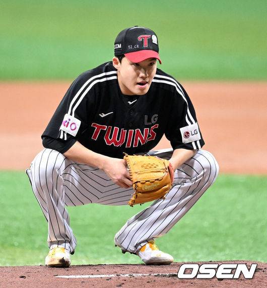 ‘1위 뺏길 수 없지’ 유격수 구본혁-포수 박동원, 베스트 라인업 공개…한화전 ERA 0.56 임찬규 선발