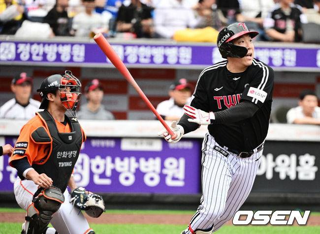 ‘104분 우천 중단, 하늘은 한화 편이었다’ 한화, 33일 만에 1위 복귀하다. LG에 10-5 역전승...LG, 3실책 자멸→2위 추락 [대전 리뷰]