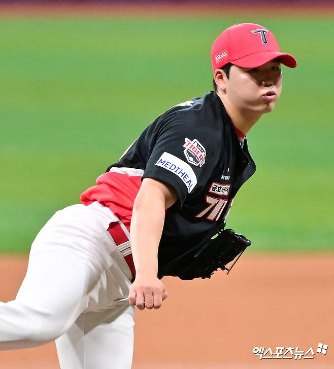 '불의의 교통사고→허리 부상' KIA 황동하, 선발 아닌 불펜으로 복귀?...