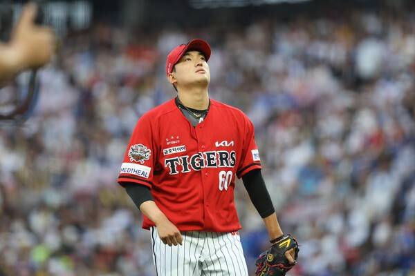KIA 최고 '히트상품'인데, 한 달째 승리가 없다고? 김도현의 '불'운, '불'붙은 KT 타선 상대로 떨쳐낼 수 있을까