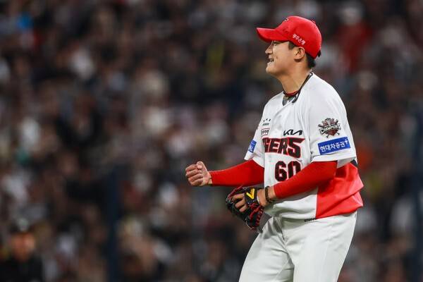 KIA 최고 '히트상품'인데, 한 달째 승리가 없다고? 김도현의 '불'운, '불'붙은 KT 타선 상대로 떨쳐낼 수 있을까