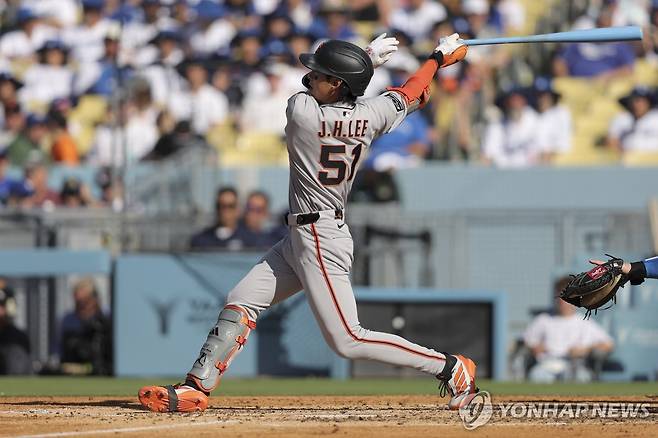 이정후, MLB 올스타 투표 1차 중간 집계서 NL 외야수 20위 밖