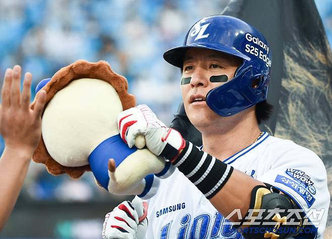 모든게 완벽했다! 원태인 역투+22안타 맹폭+오승환 무실점 → 삼성, 두산 12-1 초토화