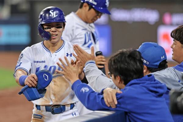 '미친 타격감!' 복귀 직후 2G 연속 멀티 히트라니…'블랙홀' 됐던 삼성 2번, 결국 돌아온 김성윤이 공백 메운다