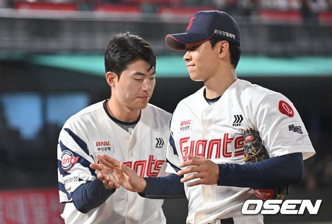 '부상 병동' 롯데, 상동 자이언츠가 해냈다!...신인 박재엽 3점포+홍민기 155km '쾅'+김원중 150SV, 한화 6연승 저지 [부산 리뷰]