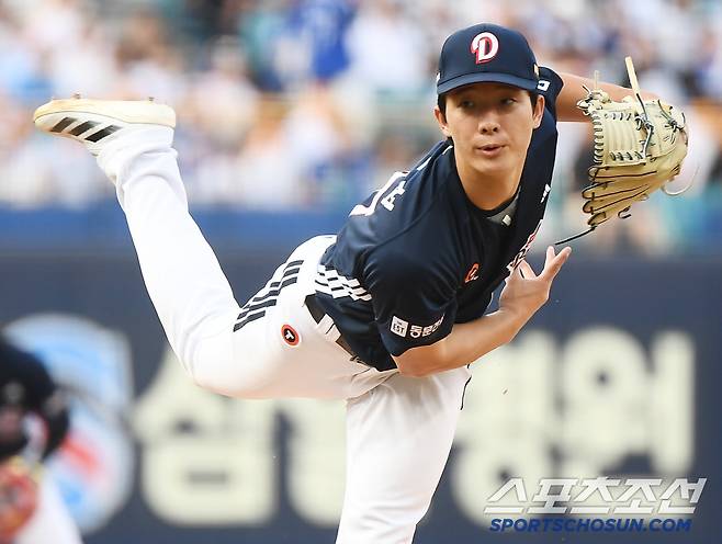 정우주 정현우 배찬승? 다 아니었다.. '2025 신인'의 첫 QS가 이렇게 묻히다니 → 전체 16번 두산 최민석, 제대로 준비해서 올라왔다