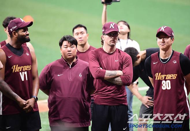 '이제 곧 만나는 한화-KIA 긴장해' 적응 훈련 나선 호주리그 MVP, 키움 새로운 외국인 왼손투수 웰스