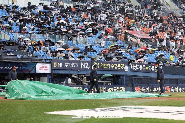 발효된 호우 특보, 사직 롯데vs삼성전 제외한 4경기 우천 취소