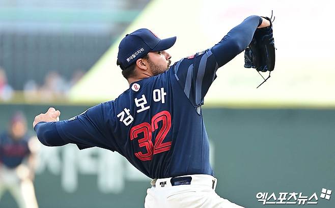 감보아, 삼성에 '삼중도루' 설욕할까→포수는 '정보근'…