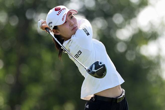 미국서도 돋보인 방신실의 장타, LPGA 메이저 공동 8위..황유민, 최혜진 공동 11위