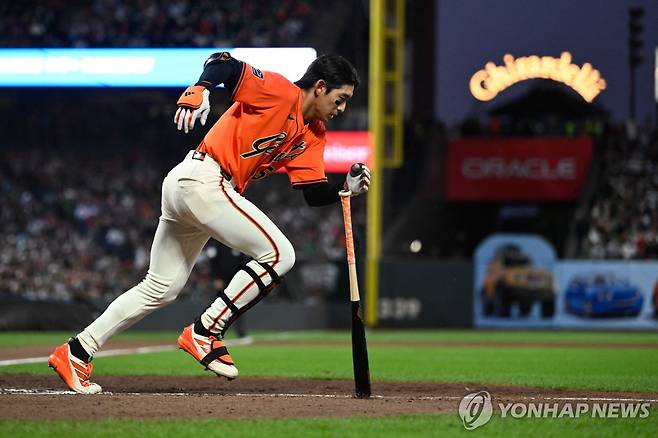 샌프란시스코 이정후, 3경기 연속 무안타…김혜성은 대수비 출전