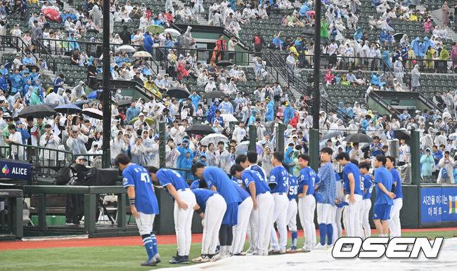 우천 취소로 완성된 3연투 성공 시나리오…롯데 불펜이 꿀맛 휴식 취한다 [오!쎈 부산]