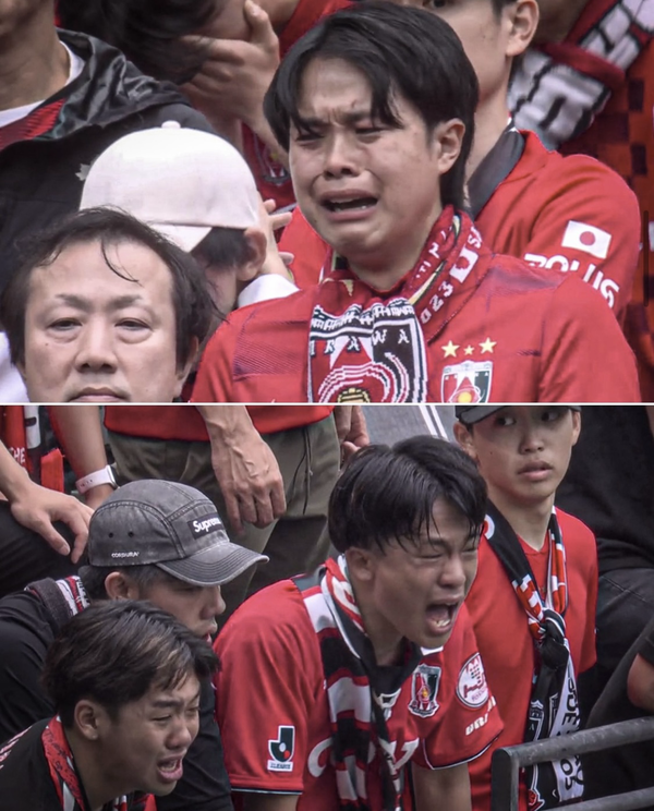 ‘경기 종료 2분’ 못 버티고 통한의 역전패…미국 찾은 ‘日 대표’ 우라와 팬들은 ‘폭풍 오열’