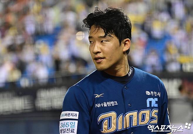 '1군 필승조 맞아?' 사구→볼넷→헤드샷→사구 '4연속 밀어내기' 7실점 대참사…NC 불펜진 왜 이러나