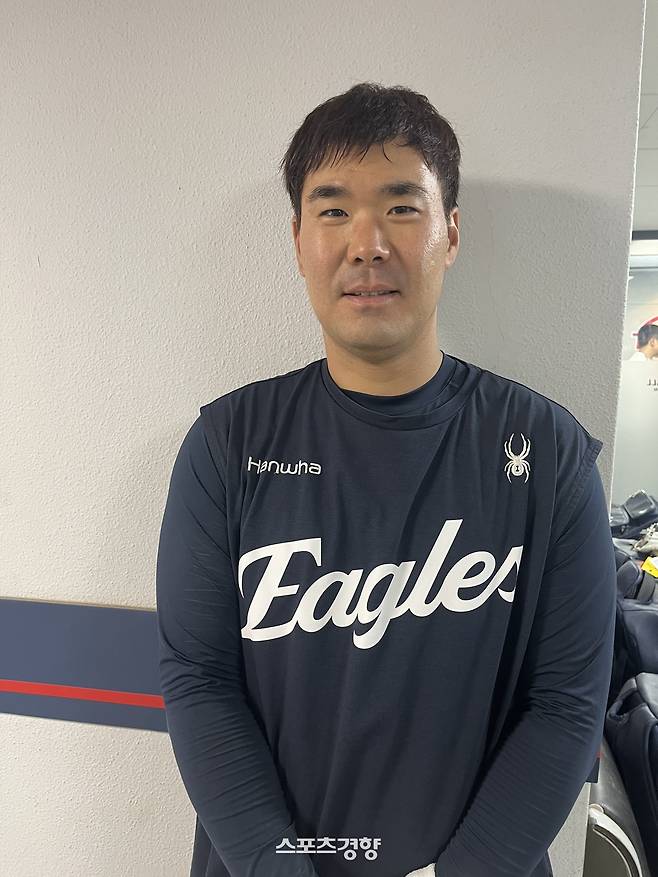 강속구 투수들 많은 한화, 와이스 전담 포수 이재원 “나는 참 운이 좋은 포수입니다”[스경X인터뷰]