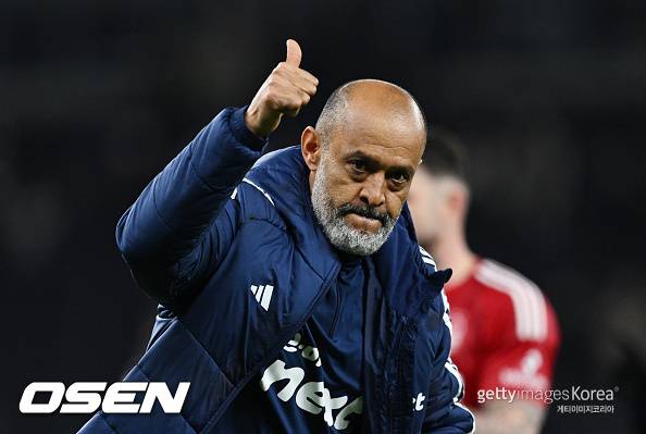 '흥민아 나 3년 더 보장 받았어!' 토트넘서 쫓겨났던 산투 감독, 노팅엄과 재계약... 강등 탈출→안정적 7위 안착 '공 인정'