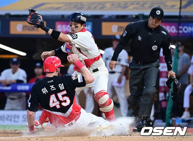 ‘승승승승승무승’ KIA 6연승, 1064일 만에 터졌다, 김석환 대타 역전 결승 투런…SSG에 5-4 역전승, 정해영 진땀 세이브 [인천 리뷰]
