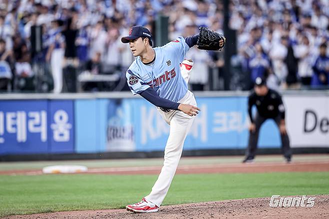 “눈물 날 정도로 감사해”…흔들림 없던 롯데 윤성빈, 인고의 7년 이겨낸 승리