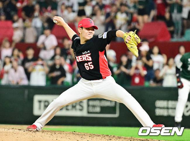 ‘KIA 새 역사는 썼다’ 10라운드 투수 미쳤다, KBO 신기록 보인다…감독도 전폭 지원 “하위타순 상대 시키겠다”