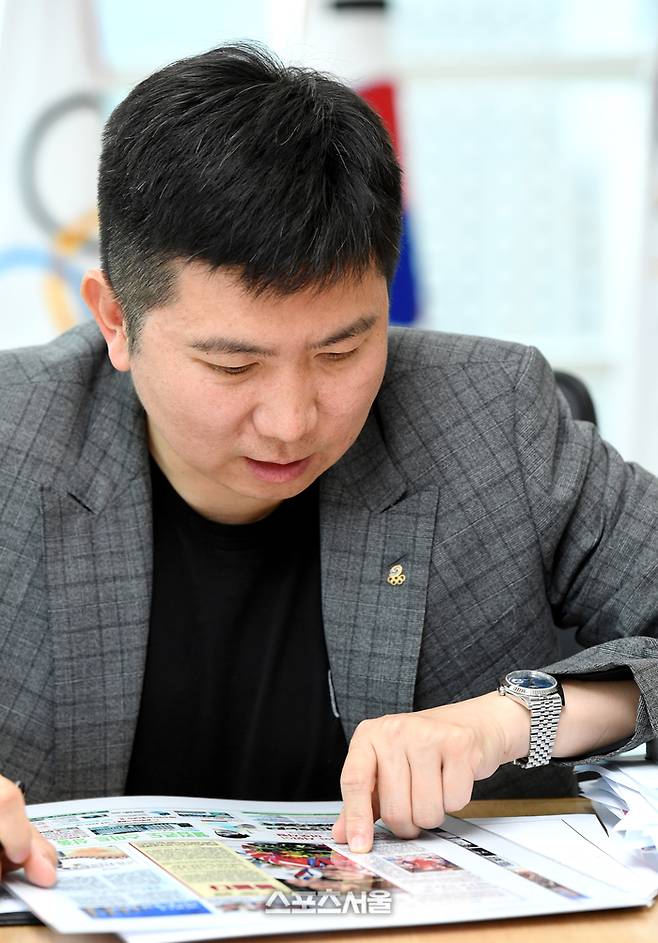 ‘체육대통령’ 유승민 취임 4개월 “100점 못 줘도 100% 했다…새 정부와 협력, 체육 개혁 본격화” [창간40주년 인터뷰]