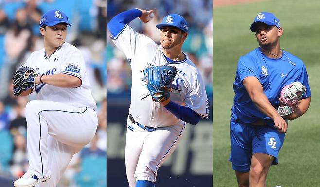 최원태→후라도→가라비토…'3연패' 5위 삼성 승부수 띄웠나, 선두 한화 만나 선발 총력전 예고