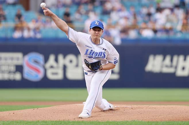 최원태→후라도→가라비토…'3연패' 5위 삼성 승부수 띄웠나, 선두 한화 만나 선발 총력전 예고