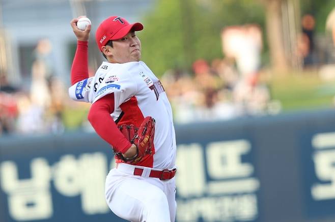 '비와도 경기 한다!' KIA 윤영철 vs 키움 김윤하..영건 맞대결