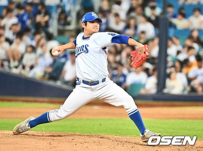 불펜 흔들리는 삼성, 필승조 백정현 복귀 시동…수술받은 최지광은 서두르지 않는다