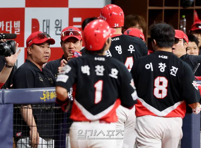2번 박찬호 3안타·4번 최형우 3타점…그런데 3번 위즈덤 5타수 무안타 '슬라이더' 4삼진 [IS 냉탕]