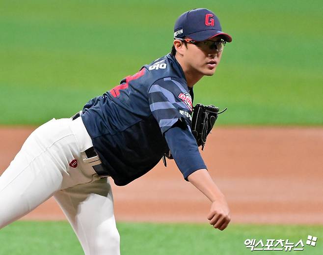 정보근 2회 교체, 문책성 아니었다…토종 에이스 슬럼프에 속 타는 명장 [창원 현장]