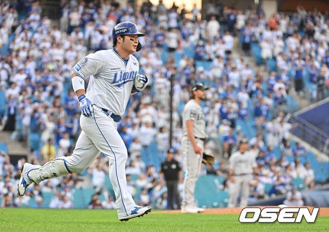 '4G 5홈런 몰아치기' 박병호 또 넘겼다, 푹 쉬고 돌아온 후라도 7이닝 1실점…삼성 3연패 탈출, 한화 4실책 자멸 [대구 리뷰]